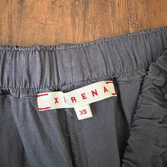 XIRENA Rayon High Rise Casual Drawstring Pants in Dark Grey - Picture 8 of 13